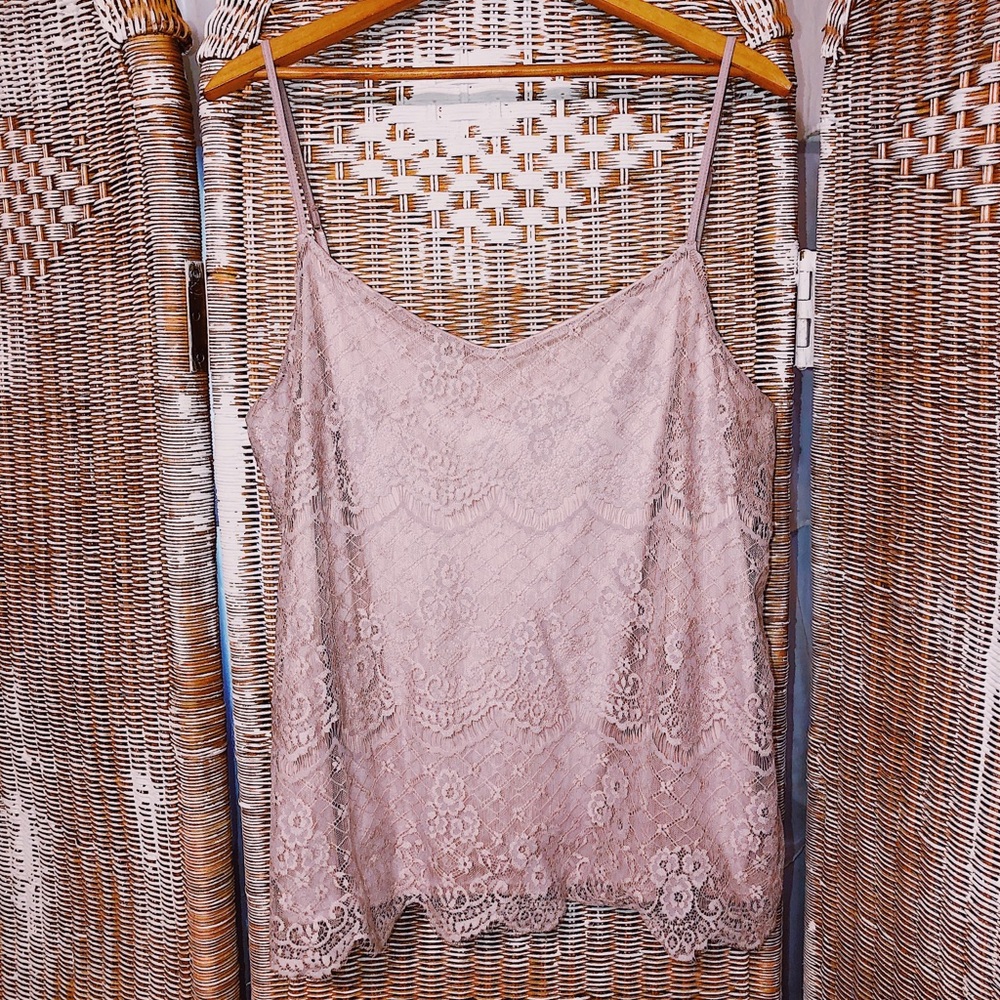 Lavender Lace Tank